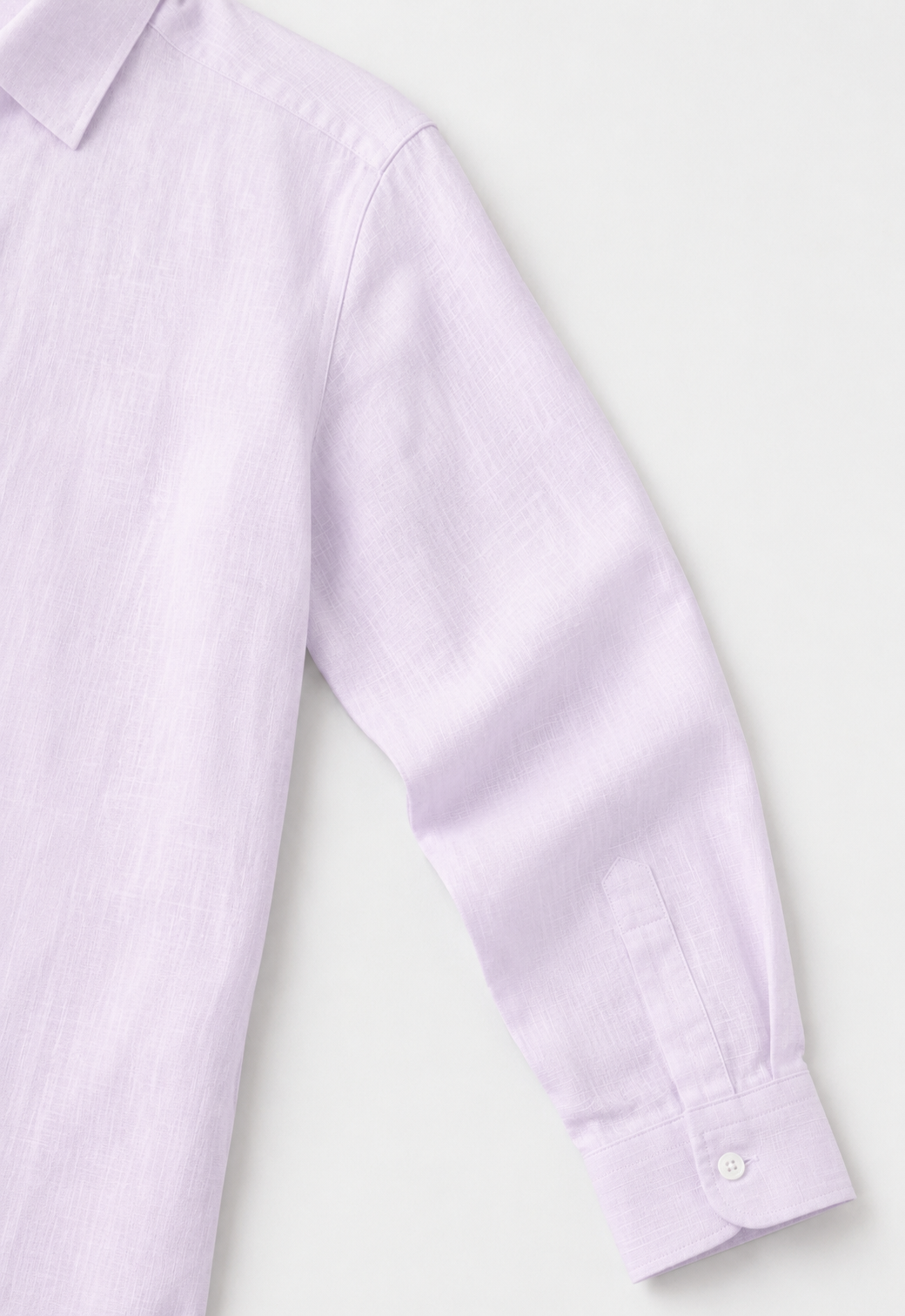 Full Sleeve Men's 100% Belgium Linen Lavander Shirt | Summer Special